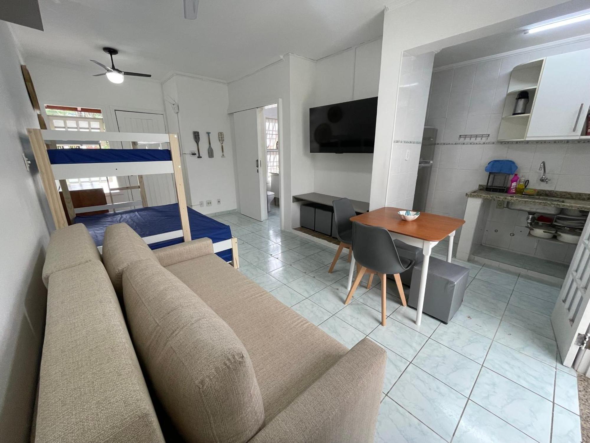 Pe Na Areia Toninhas - Villagio 17 Apartamento *
